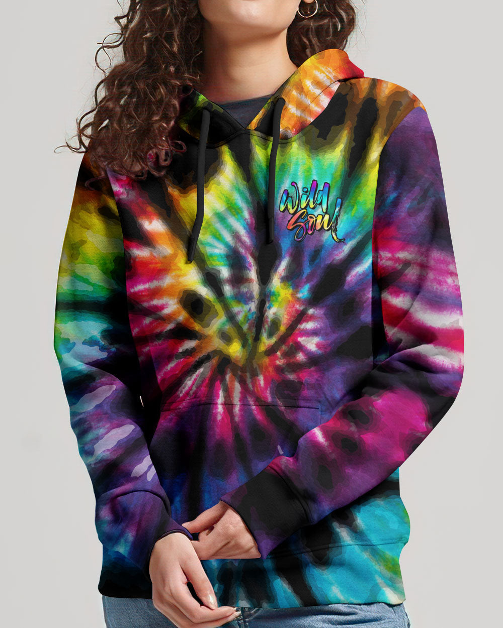 WILD SOUL COMPASS TIE DYE ALL OVER PRINT - NZ2604234
