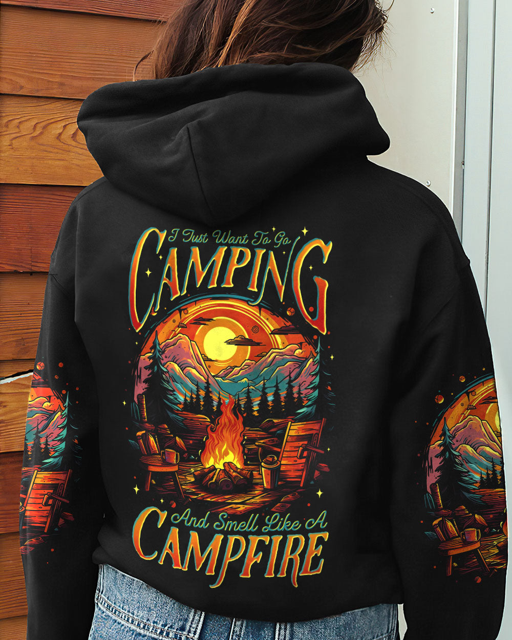 I JUST WANT TO GO CAMPING ALL OVER PRINT - TLTR1705231