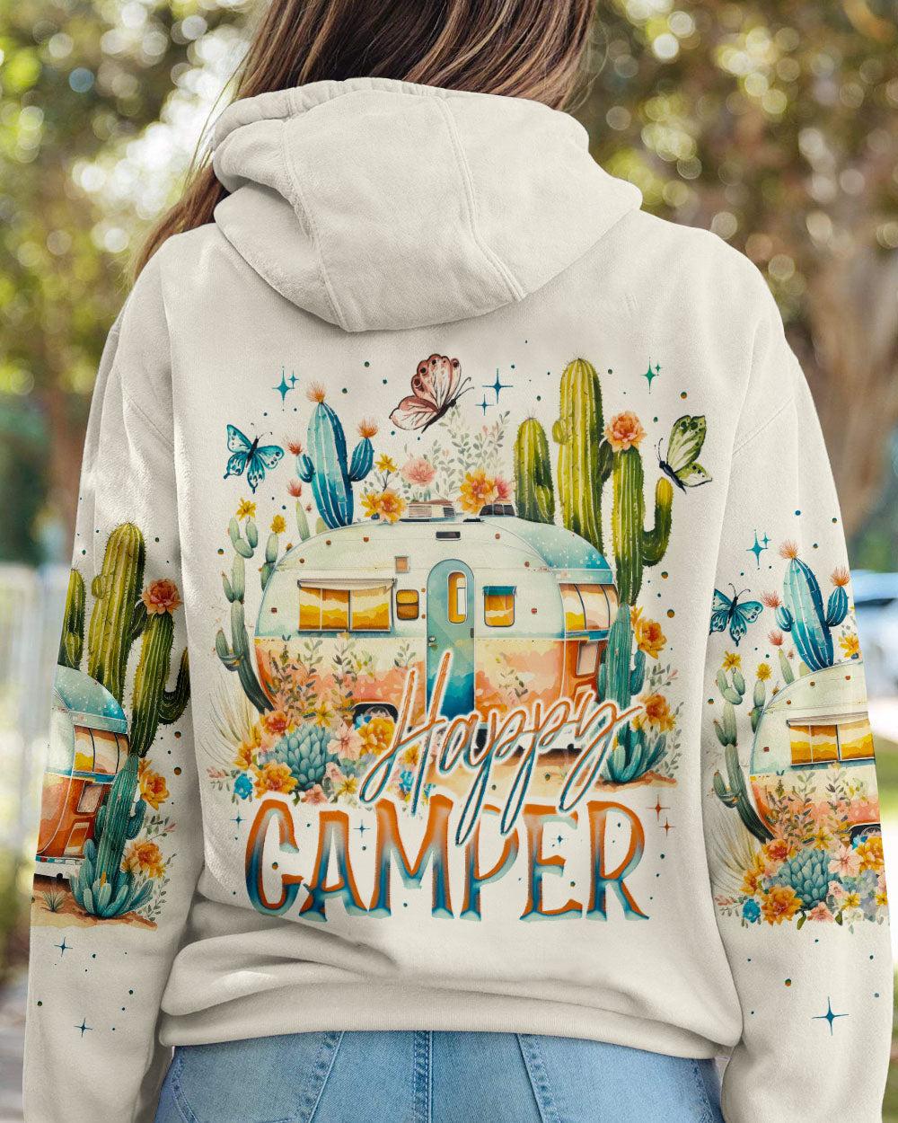 HAPPY CAMPER ALL OVER PRINT - TA2104232