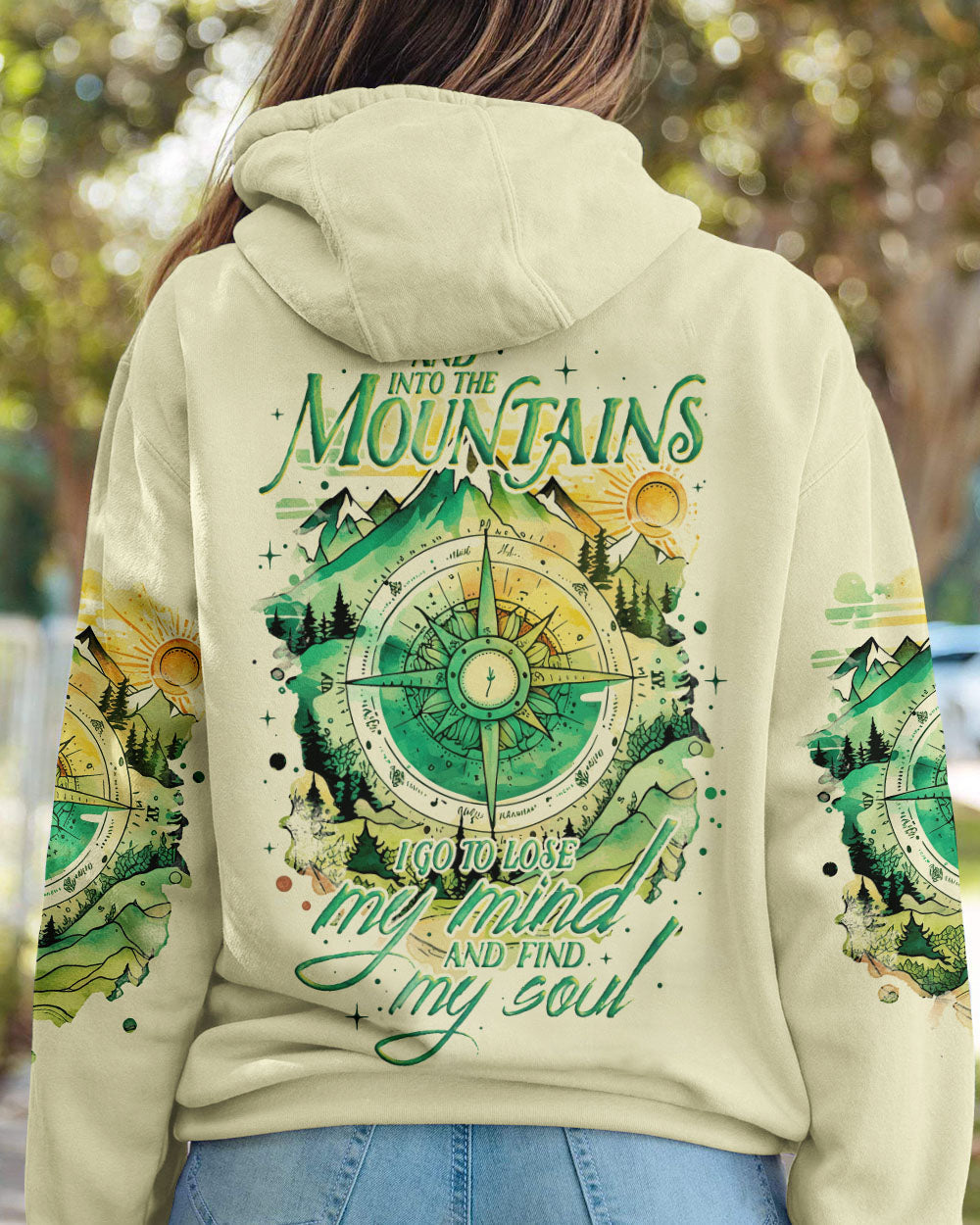 INTO THE MOUNTAINS ALL OVER PRINT - TY0805233
