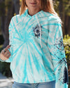 THE MOUNTAINS ARE CALLING ME COMPASS TIE DYE ALL OVER PRINT - TYTM0405231