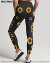 I AM WHO I AM SKULL SUNFLOWER FLAG ALL OVER PRINT - TLNZ1605231