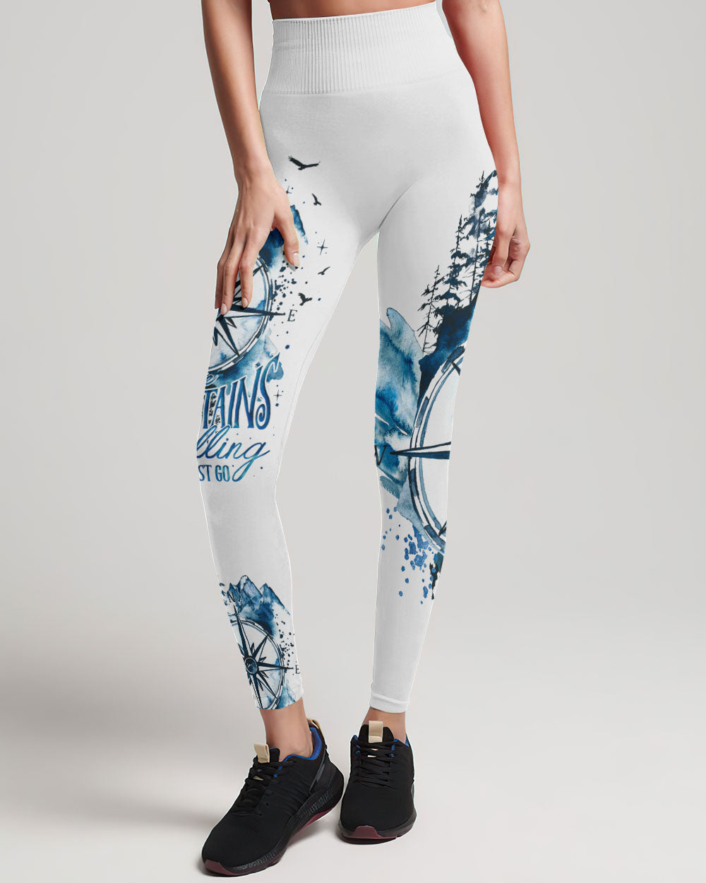 THE MOUNTAINS ARE CALLING ALL OVER PRINT - TY08052322