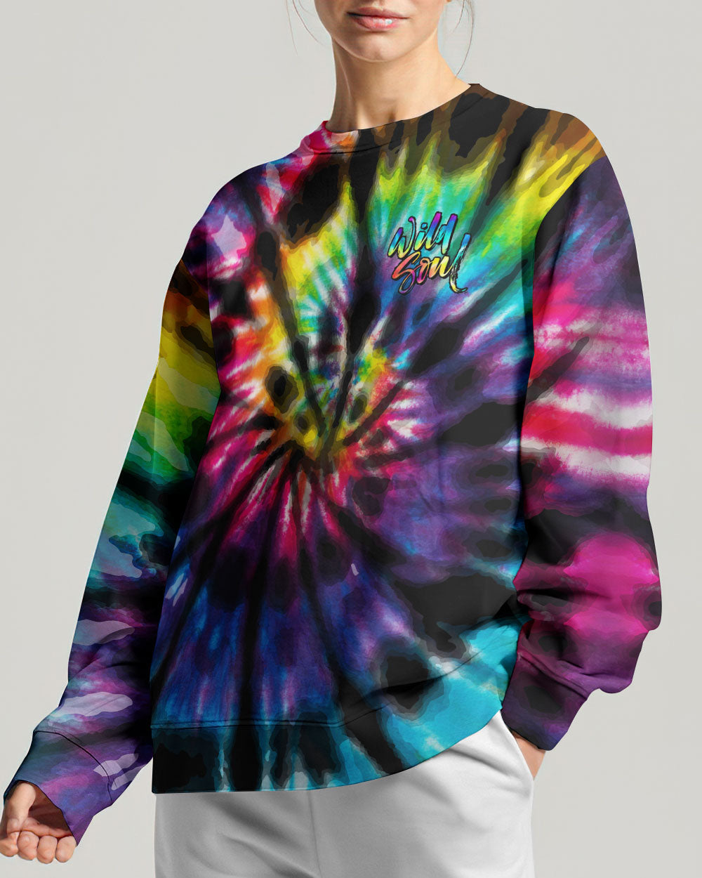 WILD SOUL COMPASS TIE DYE ALL OVER PRINT - NZ2604234