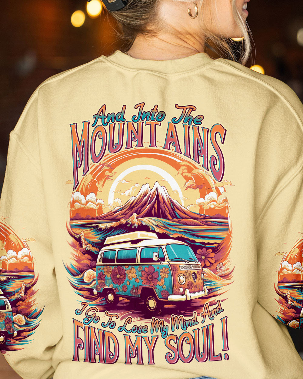 AND INTO THE MOUNTAINS I GO ALL OVER PRINT - YHLN1905232