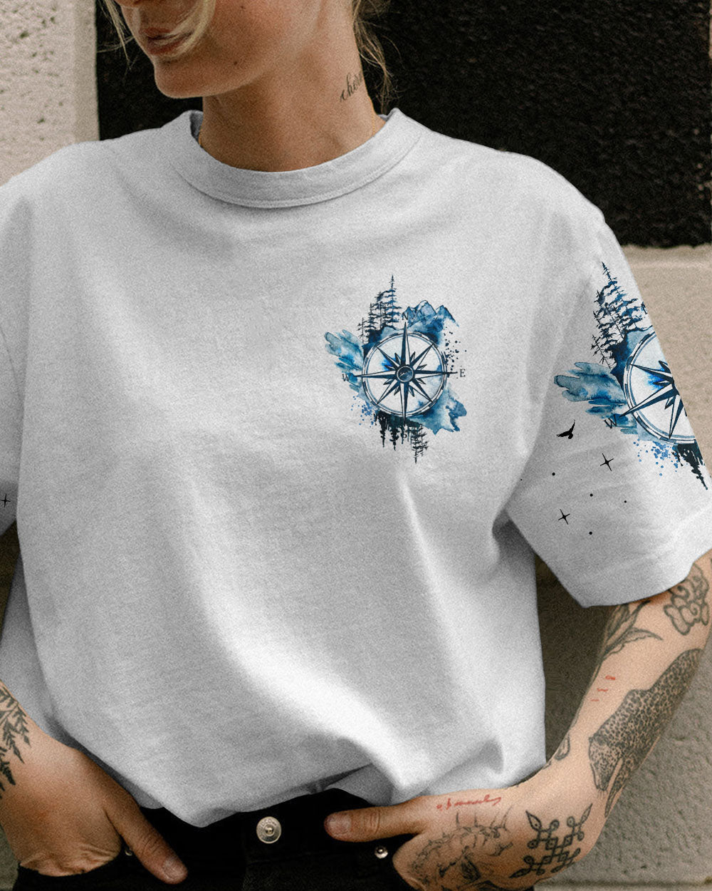 THE MOUNTAINS ARE CALLING ALL OVER PRINT - TY08052322