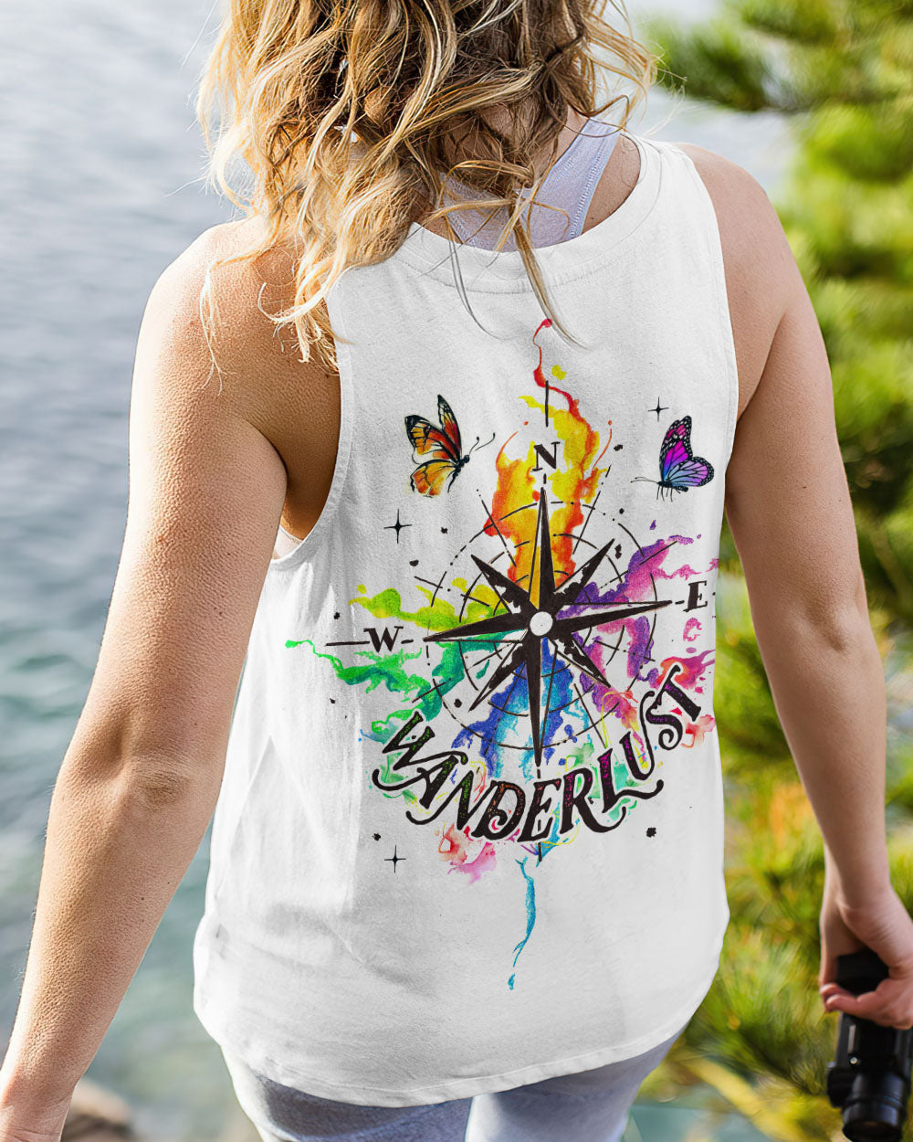 WANDERLUST COMPASS ALL OVER PRINT - TY0805233