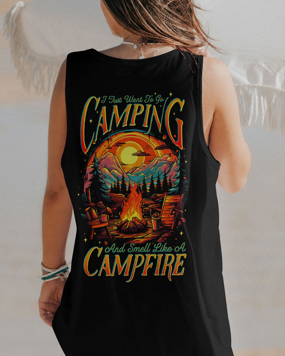 I JUST WANT TO GO CAMPING ALL OVER PRINT - TLTR1705231