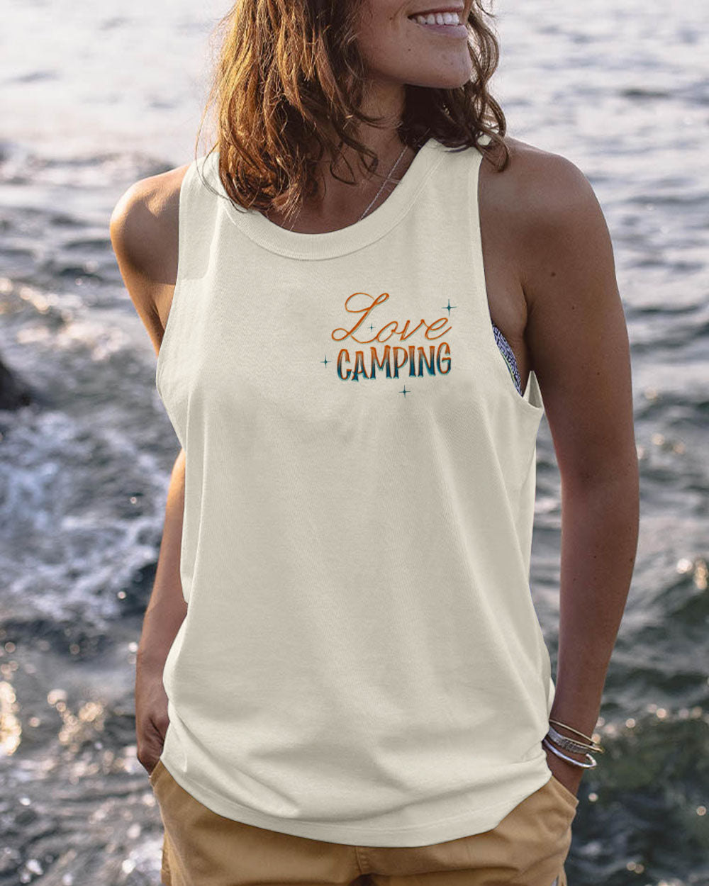 HAPPY CAMPER ALL OVER PRINT - TA2104232