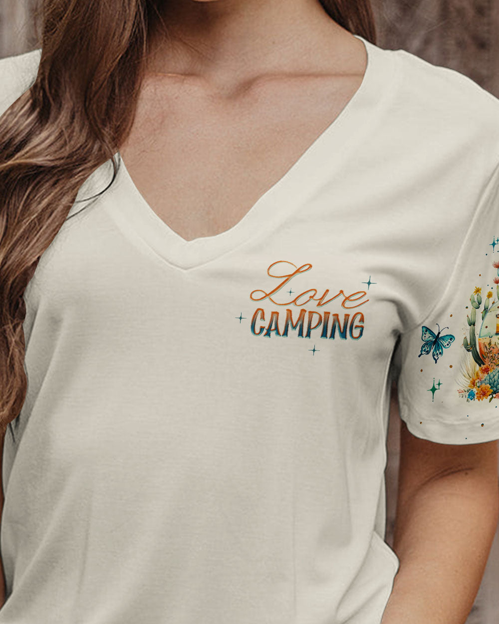 HAPPY CAMPER ALL OVER PRINT - TA2104232