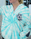 THE MOUNTAINS ARE CALLING ME COMPASS TIE DYE ALL OVER PRINT - TYTM0405231