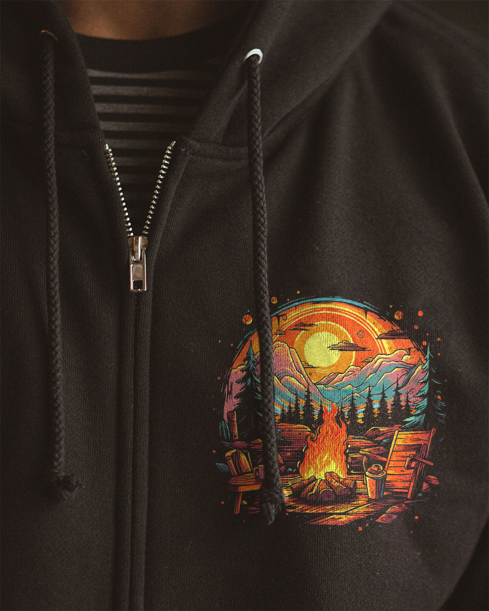I JUST WANT TO GO CAMPING ALL OVER PRINT - TLTR1705231