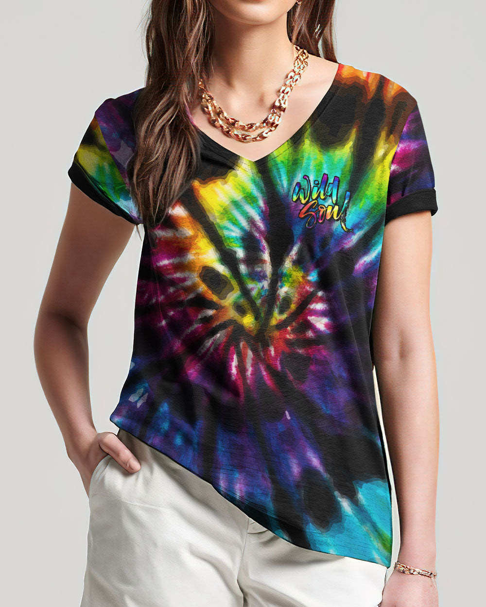 WILD SOUL COMPASS TIE DYE ALL OVER PRINT - NZ2604234