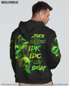 STUCK BETWEEN IDK IDC AND IDGAF SKULL ALL OVER PRINT - YHHN2303231