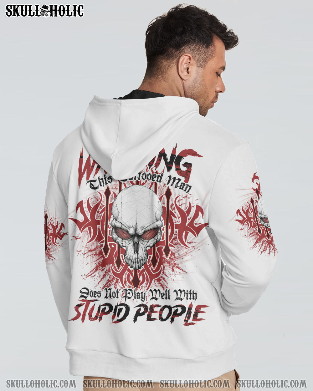 WARNING THIS TATTOOED MAN ALL OVER PRINT - TLNO0604233