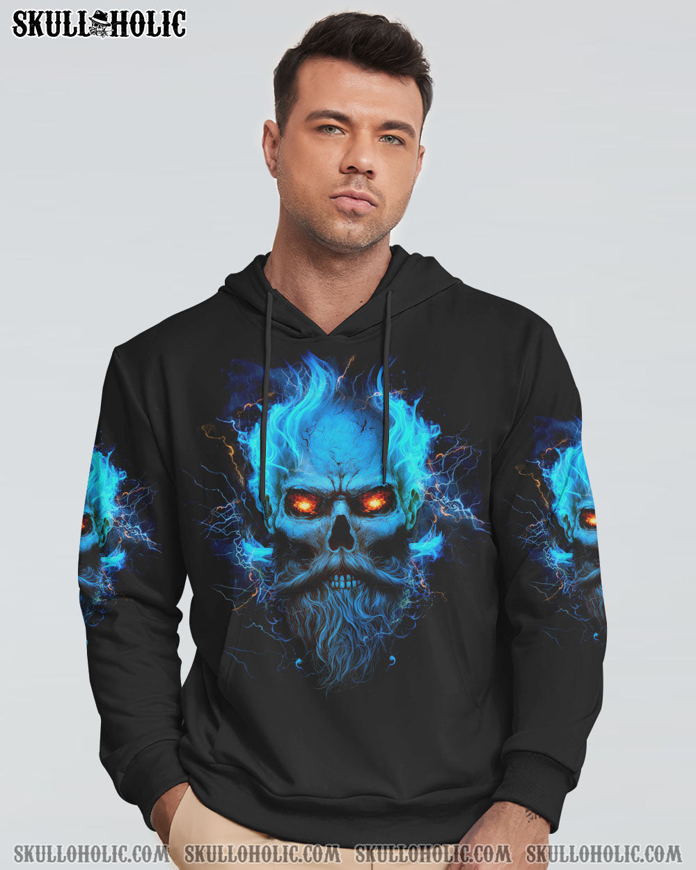 I NEVER DREAMED THAT ONE DAY GRUMPY OLD MAN SKULL ALL OVER PRINT - TLTW0704234