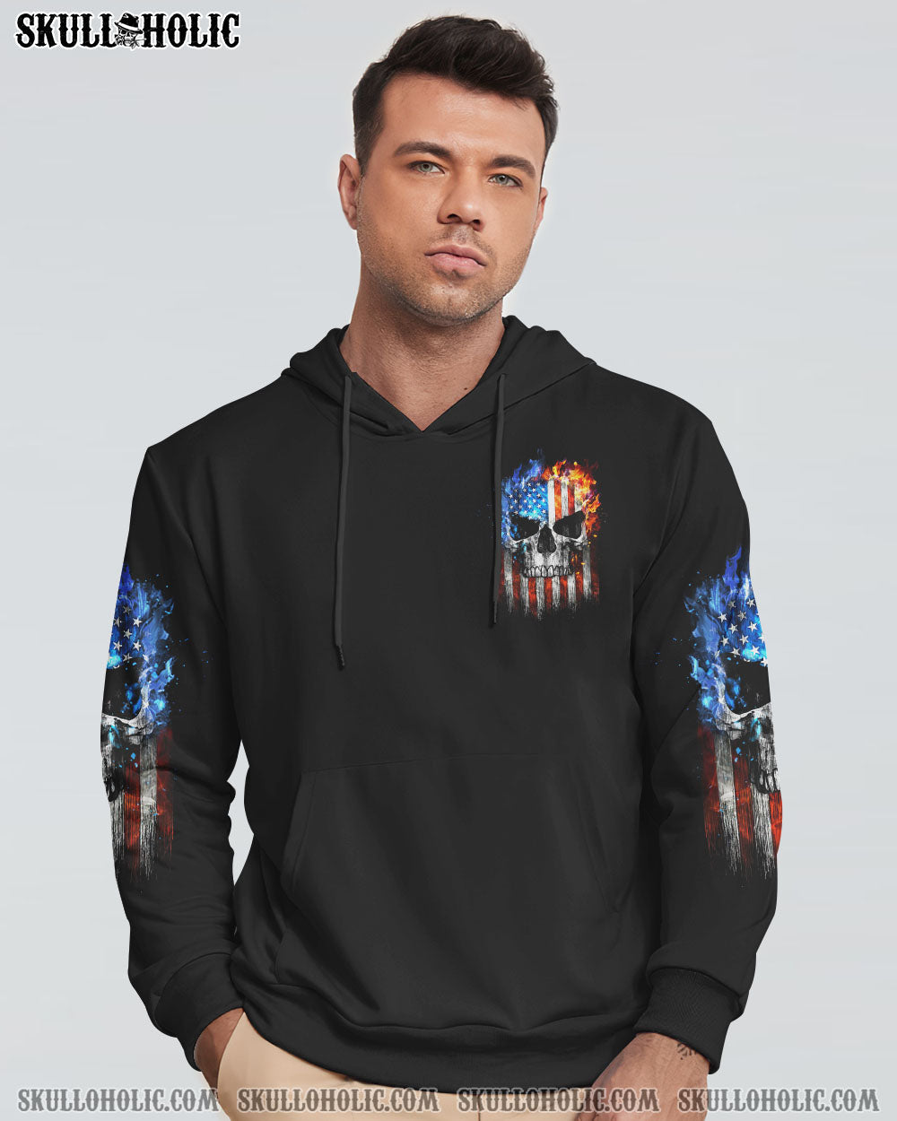 ATTENTION I AM OUT OF ORDER SKULL FLAG ALL OVER PRINT - TLTW2704233