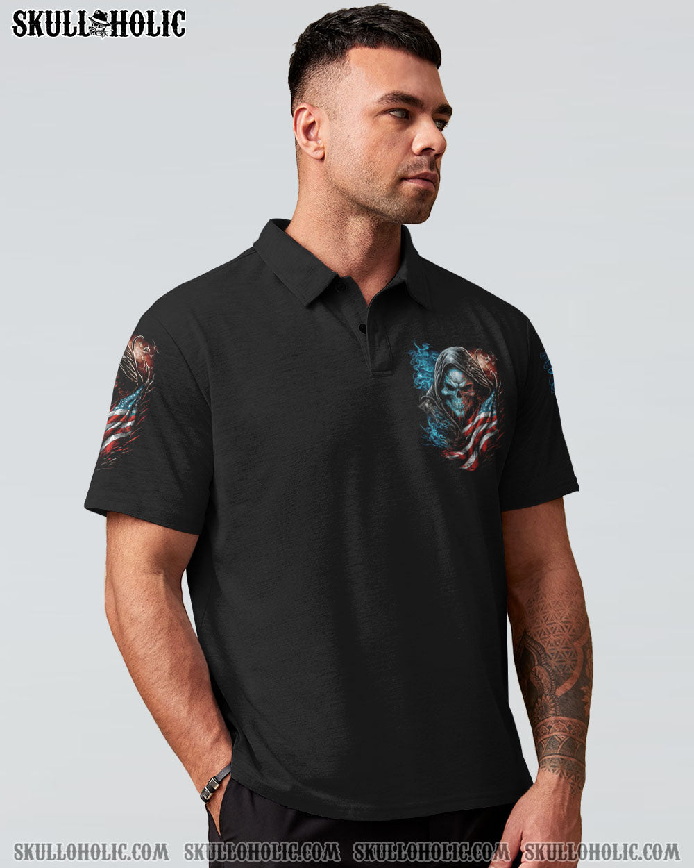 WHEN I WAS BORN REAPER FLAG ALL OVER PRINT - TLTW1503238