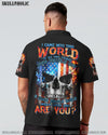 WHICH LUCKY ONE ARE YOU SKULL FLAG ALL OVER PRINT - TLTW1004233