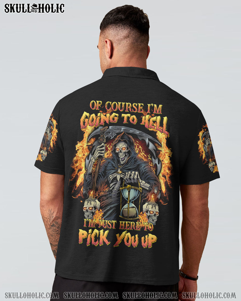 OF COURSE I'M GOING TO HELL REAPER ALL OVER PRINT - YHNT2103232