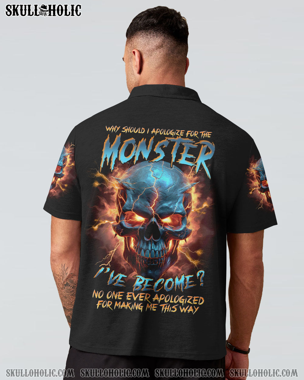 WHY SHOULD I APOLOGIZE FOR THE MONSTER ALL OVER PRINT - TLTR1705232
