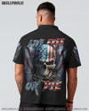 LIVE FREE OR DIE SKULL FLAG ALL OVER PRINT - TLTR1205231