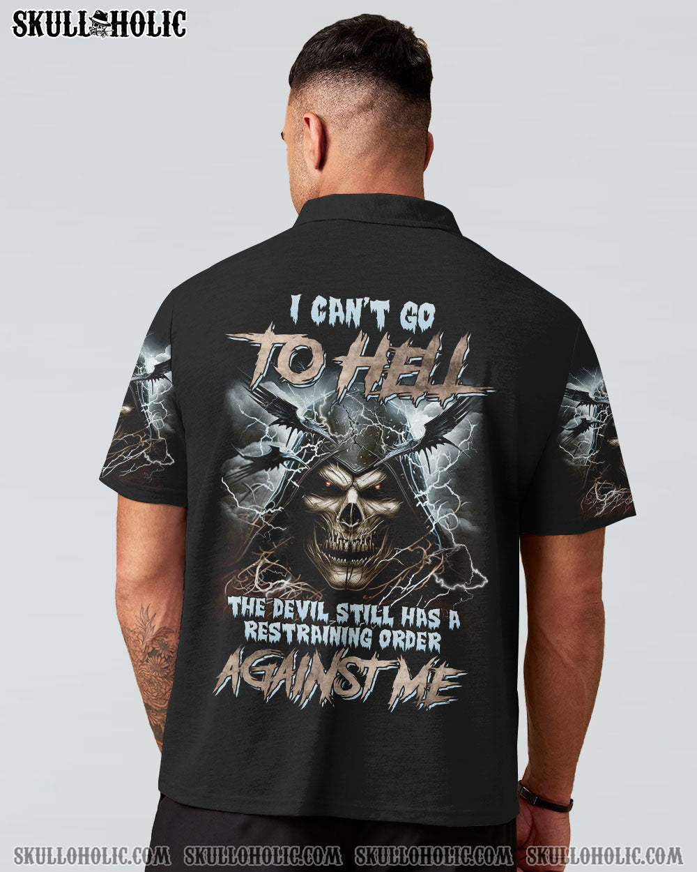 I CAN'T GO TO HELL REAPER BAT ALL OVER PRINT - TLNZ2903233