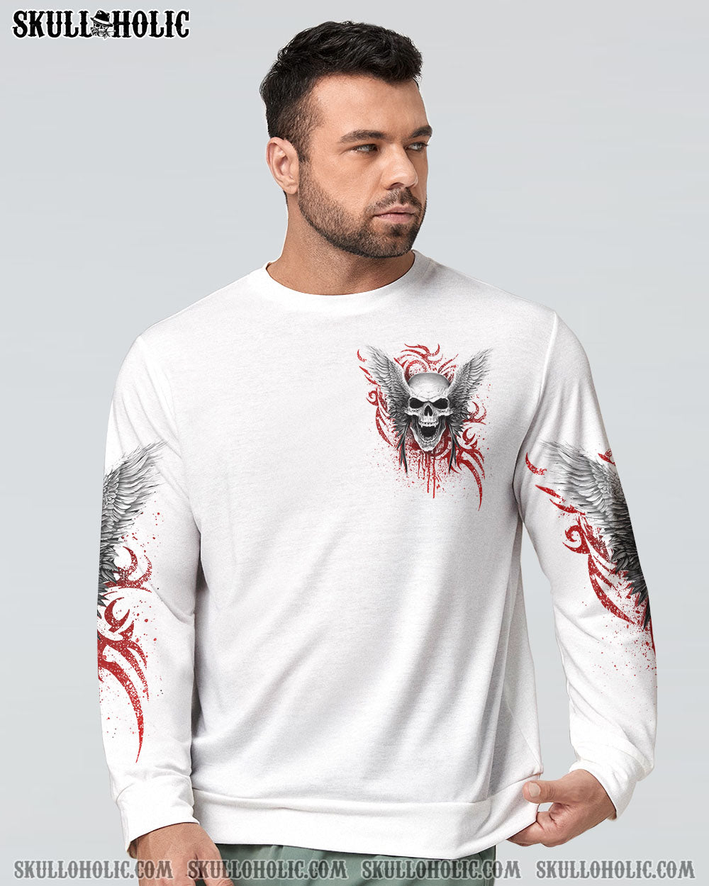WARNING THIS TATTOOED MAN SKULL ALL OVER PRINT - TLTW2604232