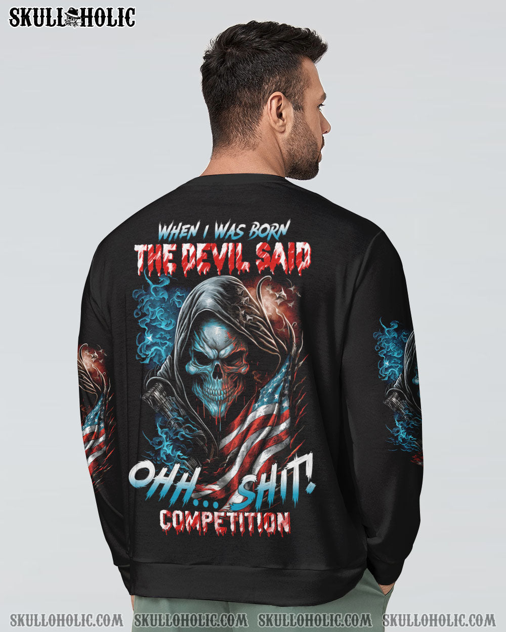 WHEN I WAS BORN REAPER FLAG ALL OVER PRINT - TLTW1503238