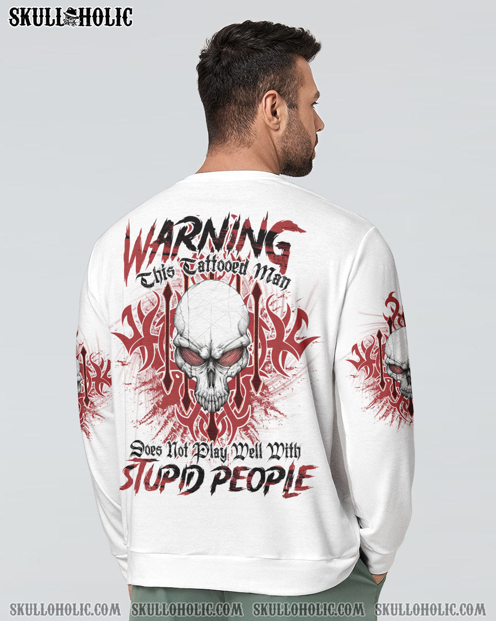 WARNING THIS TATTOOED MAN ALL OVER PRINT - TLNO0604233