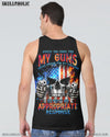 WHEN YOU COME FOR MY G SKULL FLAG ALL OVER PRINT - TLTW1505233