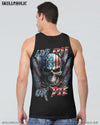 LIVE FREE OR DIE SKULL FLAG ALL OVER PRINT - TLTR1205231