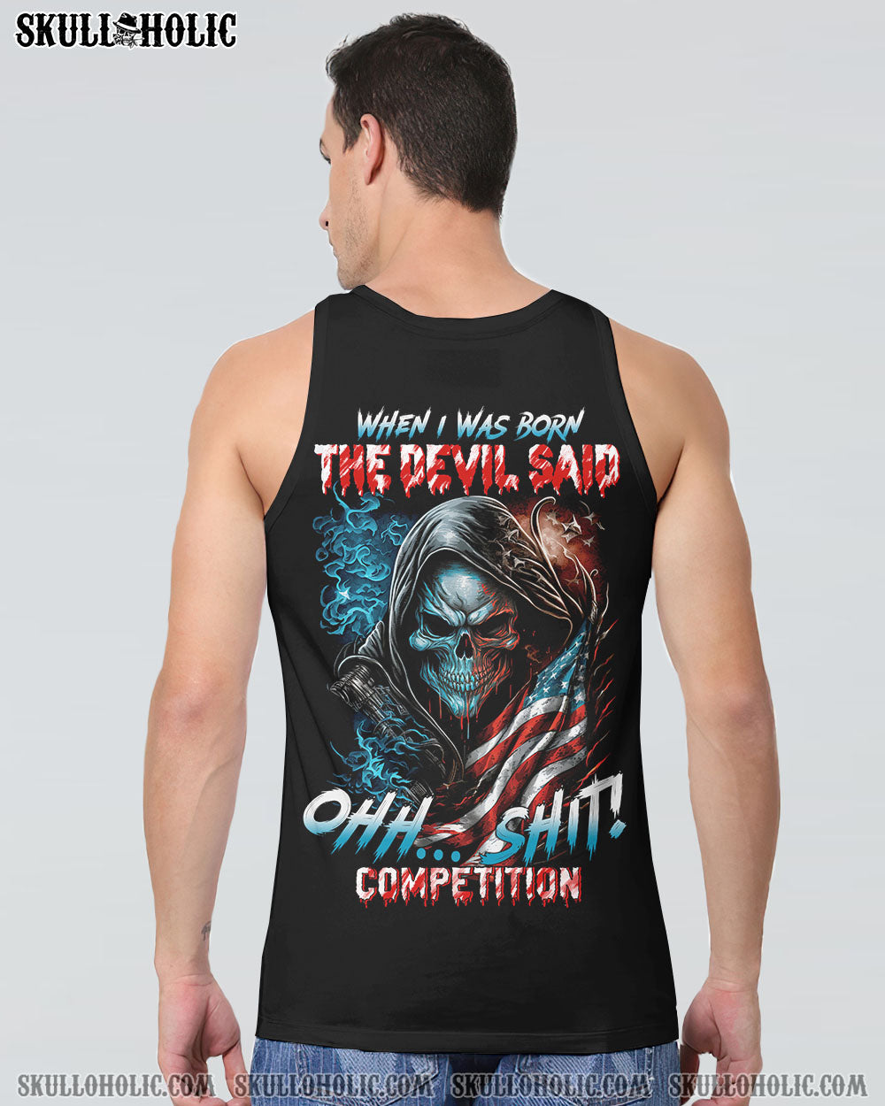 WHEN I WAS BORN REAPER FLAG ALL OVER PRINT - TLTW1503238