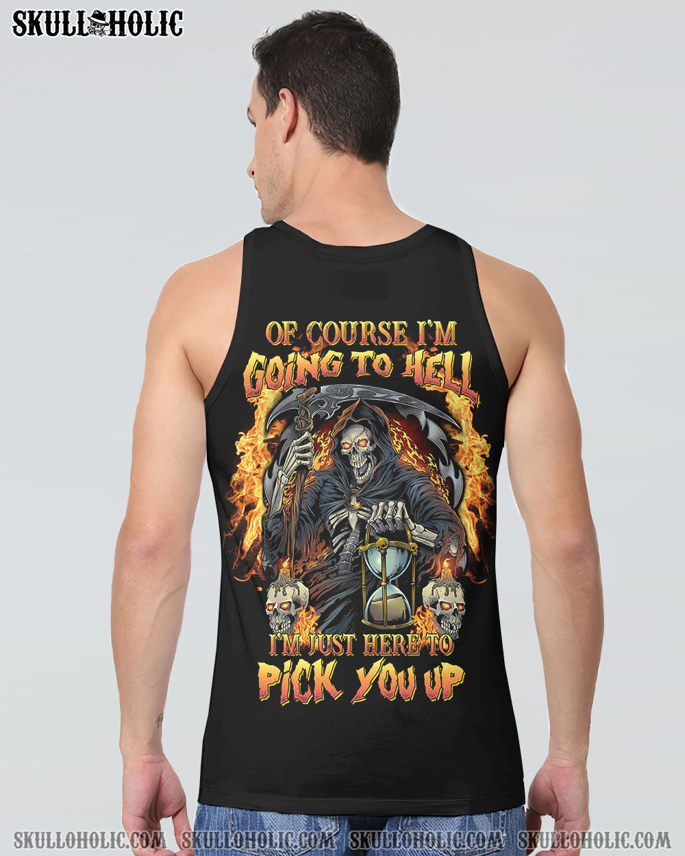OF COURSE I'M GOING TO HELL REAPER ALL OVER PRINT - YHNT2103232