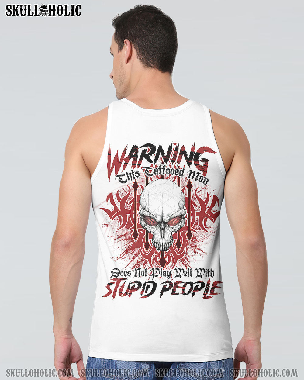 WARNING THIS TATTOOED MAN ALL OVER PRINT - TLNO0604233