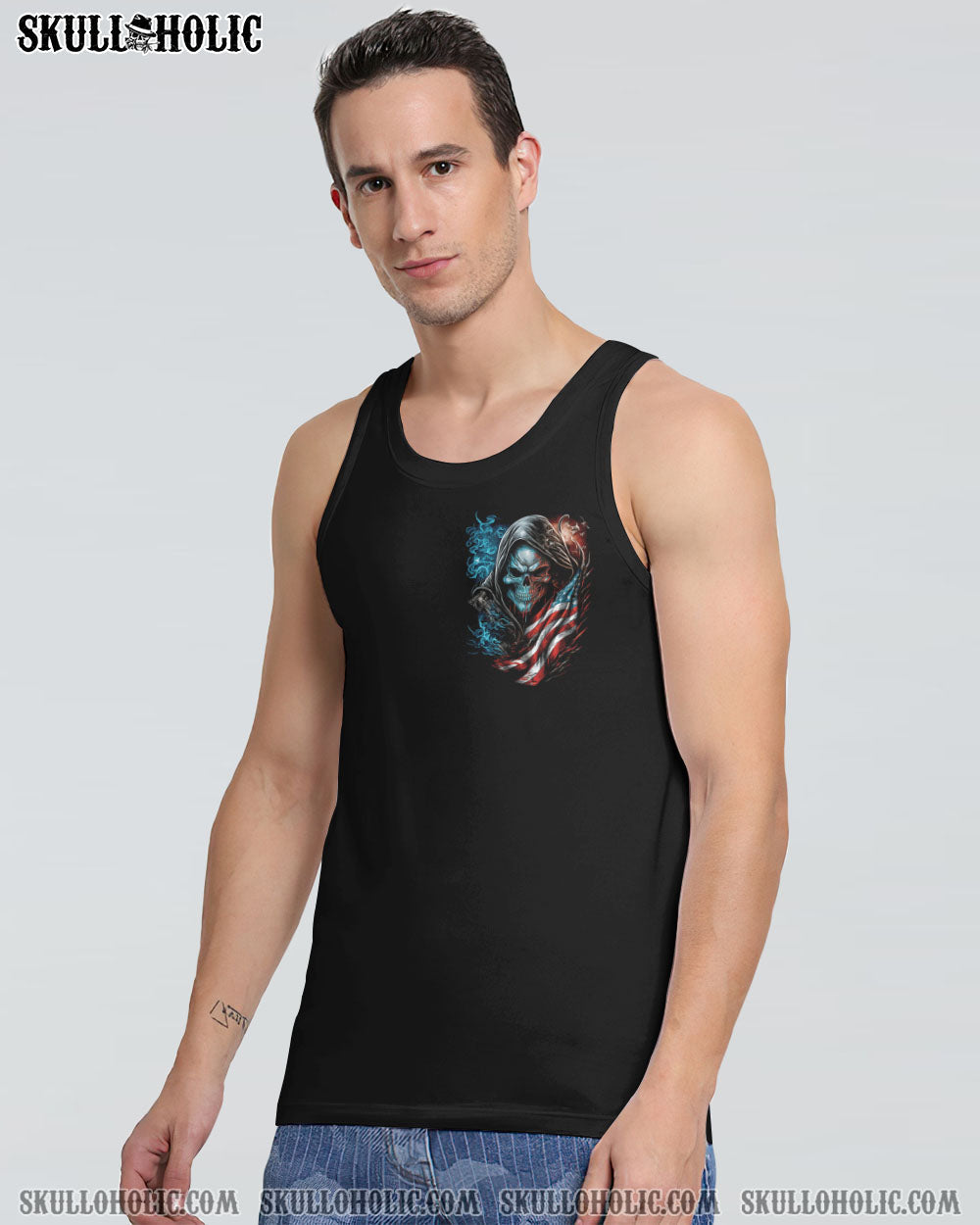 WHEN I WAS BORN REAPER FLAG ALL OVER PRINT - TLTW1503238