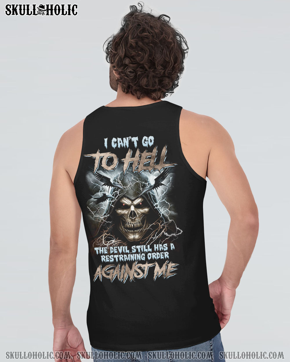 I CAN'T GO TO HELL REAPER BAT ALL OVER PRINT - TLNZ2903233