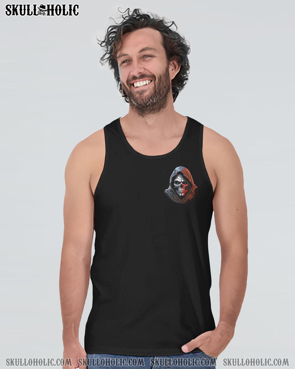 I AM THE STORM GRUMPY OLD MAN REAPER AMERICA FLAG ALL OVER PRINT - TLNZ0903232