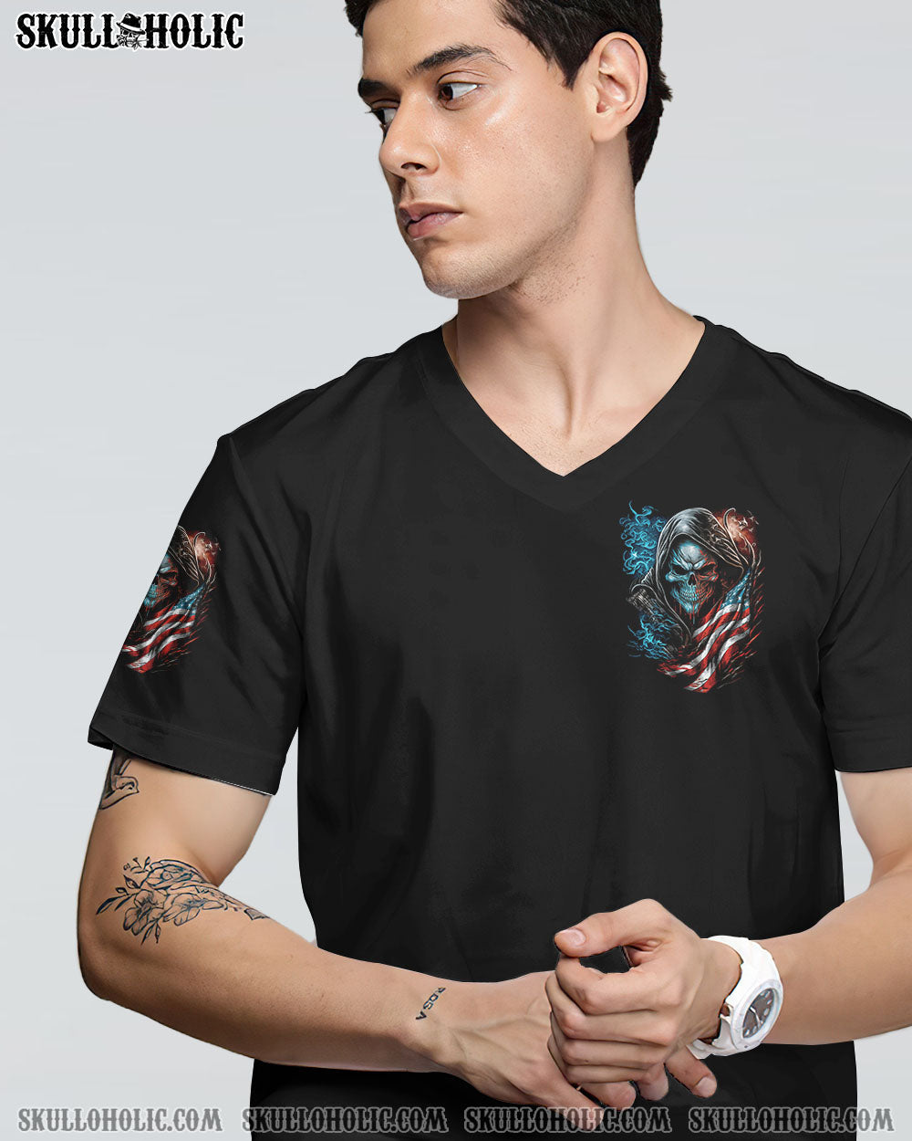 WHEN I WAS BORN REAPER FLAG ALL OVER PRINT - TLTW1503238