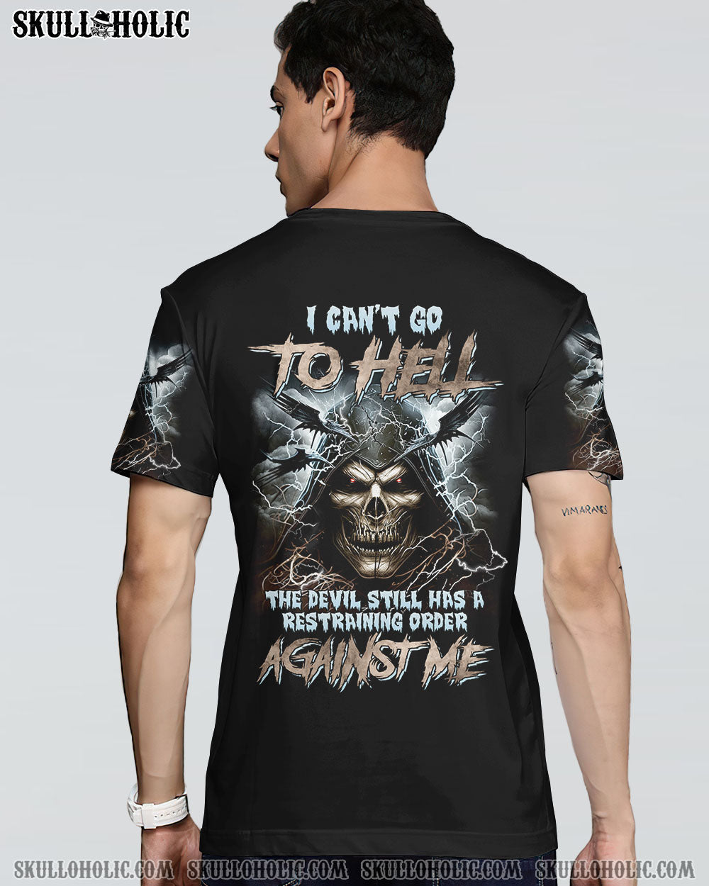 I CAN'T GO TO HELL REAPER BAT ALL OVER PRINT - TLNZ2903233
