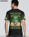 ST. PATRICK'S DAY BEER SKULL ALL OVER PRINT - YHLN3101231