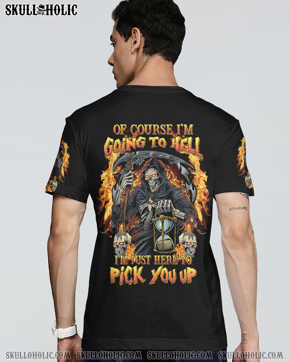 OF COURSE I'M GOING TO HELL REAPER ALL OVER PRINT - YHNT2103232