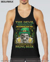 ST. PATRICK'S DAY BEER SKULL ALL OVER PRINT - YHLN3101231