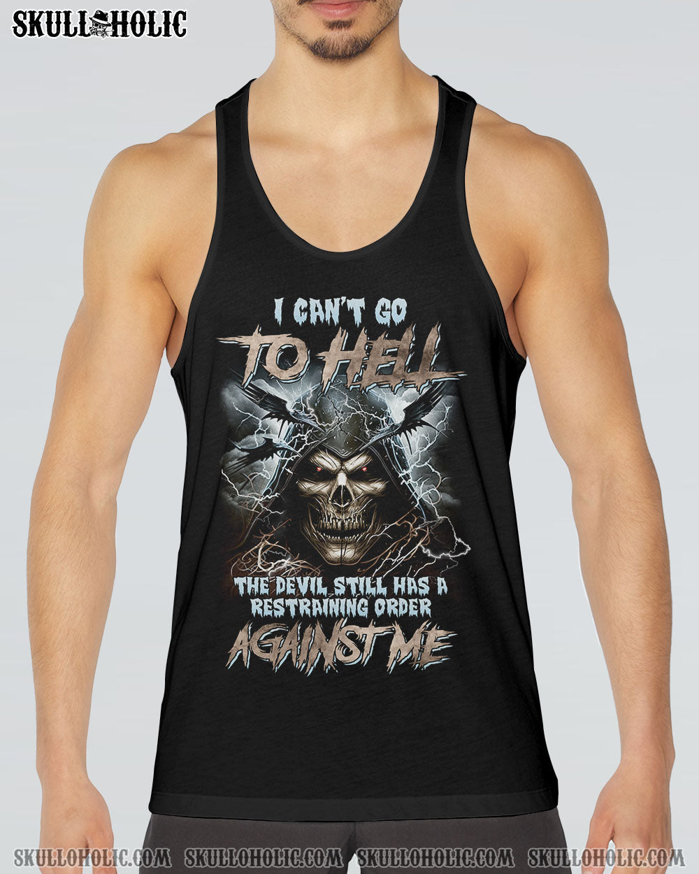 I CAN'T GO TO HELL REAPER BAT ALL OVER PRINT - TLNZ2903233