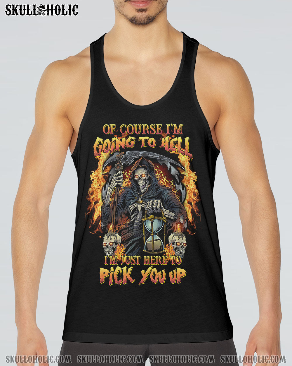 OF COURSE I'M GOING TO HELL REAPER ALL OVER PRINT - YHNT2103232