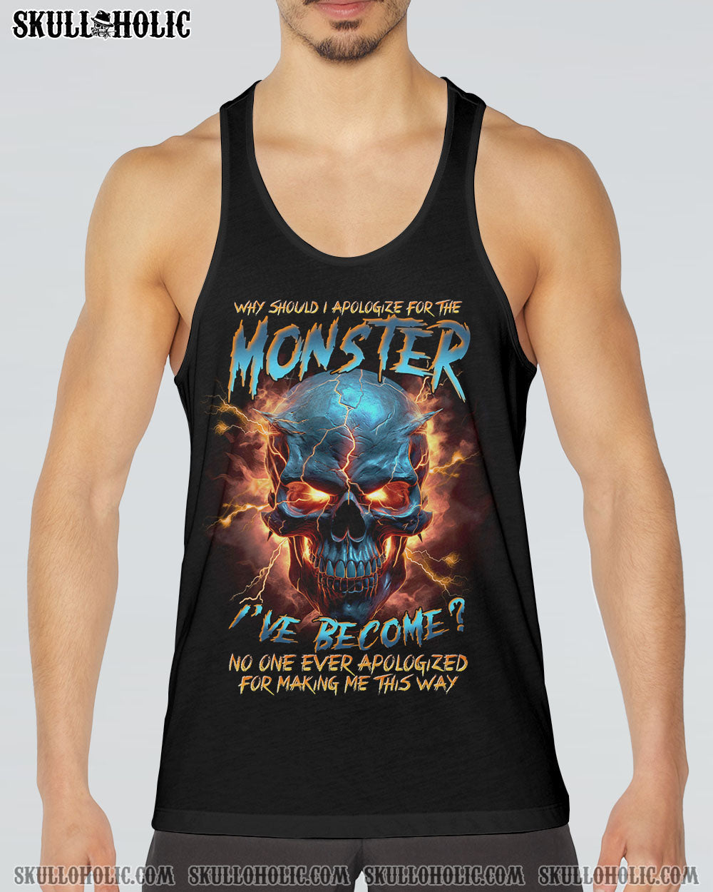 WHY SHOULD I APOLOGIZE FOR THE MONSTER ALL OVER PRINT - TLTR1705232