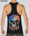 I HAVE THREE SIDES SKULL FLAG ALL OVER PRINT - TLTW1704234