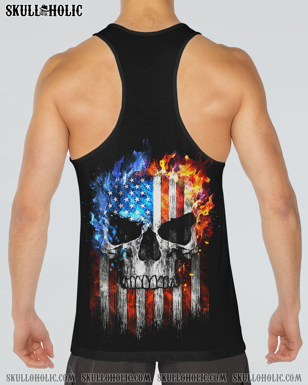 I HAVE THREE SIDES SKULL FLAG ALL OVER PRINT - TLTW1704234