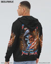 IF THIS FLAG OFFENDS YOU I'LL HELP YOU PACK SKULL ALL OVER PRINT - YHLN1104234