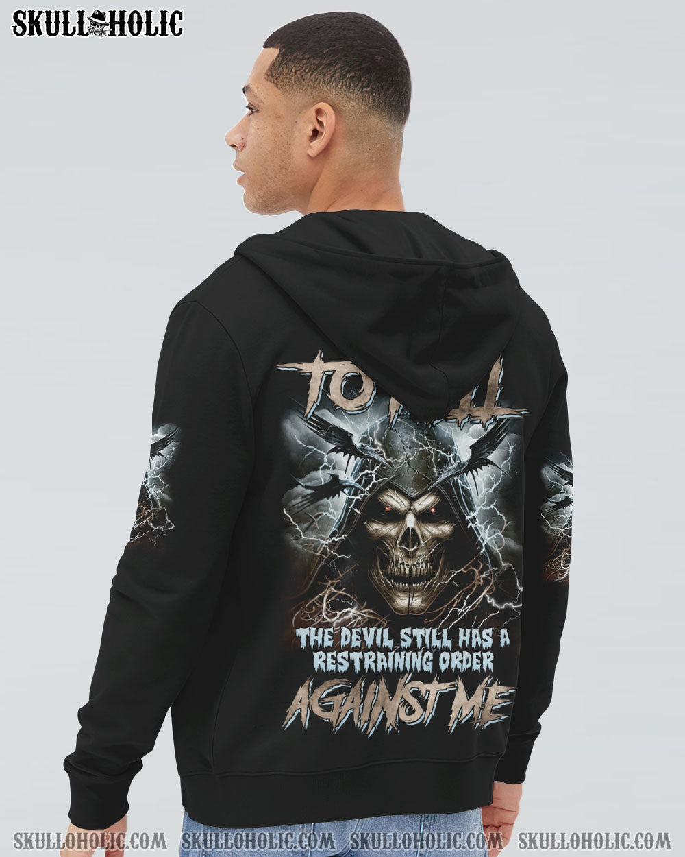 I CAN'T GO TO HELL REAPER BAT ALL OVER PRINT - TLNZ2903233